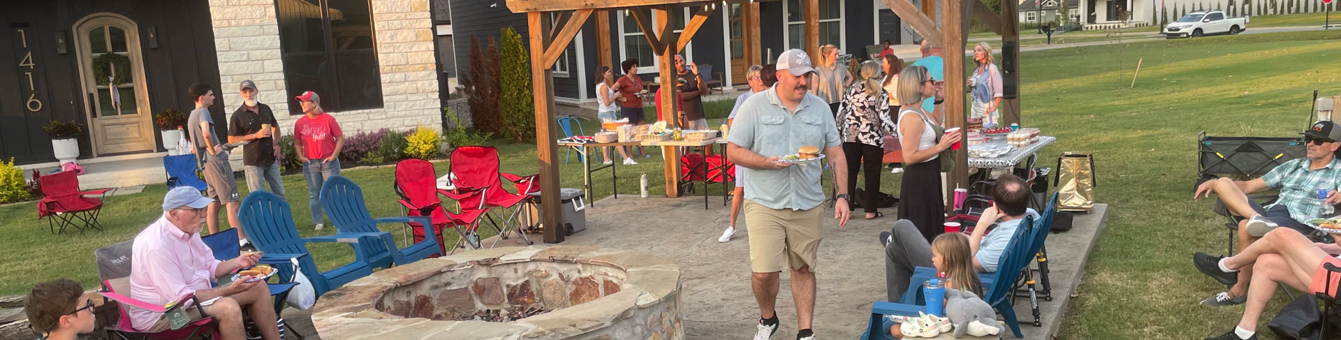 community of people at rockwater village